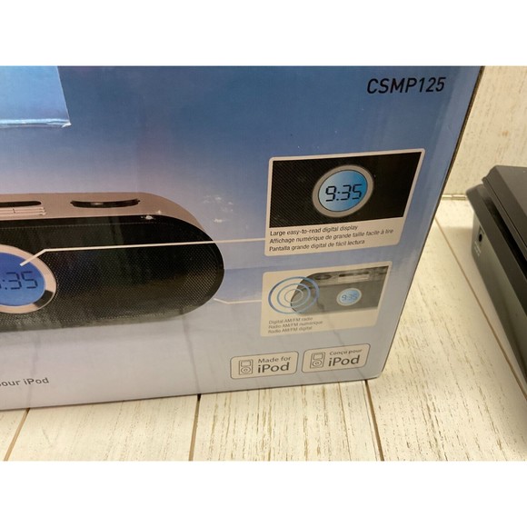New Coby Digital Speaker System For iPod CSMP125 - Picture 5 of 7